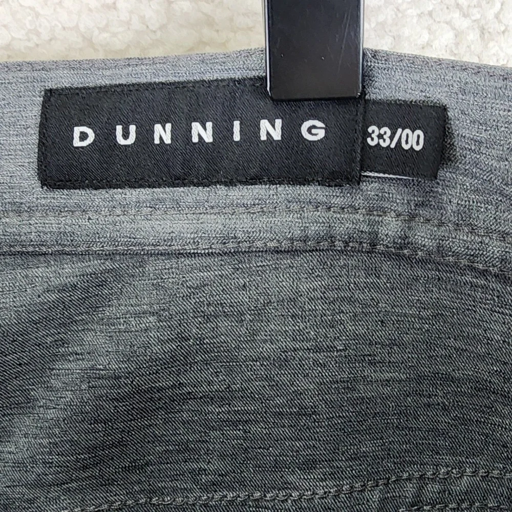 Dunning Everbest Performance Golf Pants Mens‎ 33 Grey Heather DN800840 Stretch